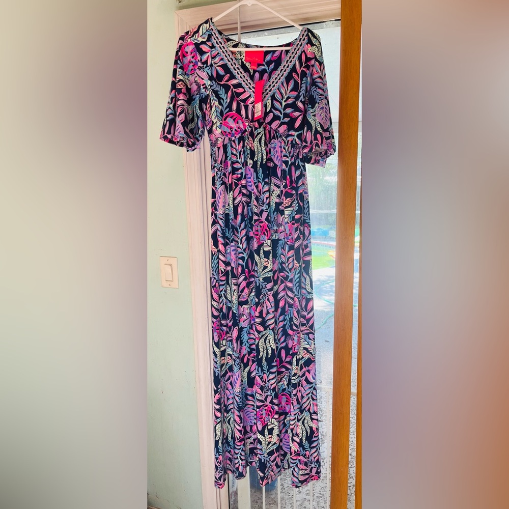 Nwt medium Lilly Pulitzer Manuela maxi